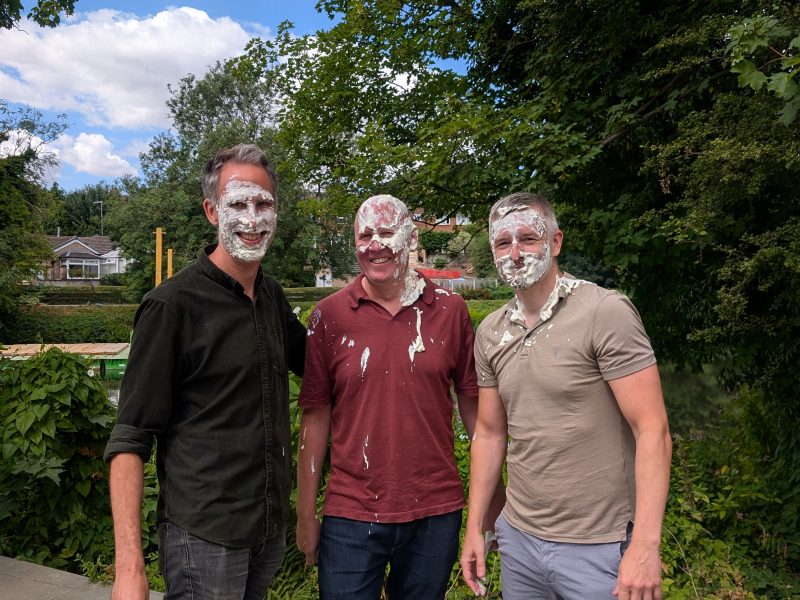 Who Got Pied? The Results of Our Charity Custard Pie Challenge
