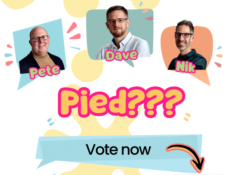 🥧 Who’s getting pied? The choice is yours!