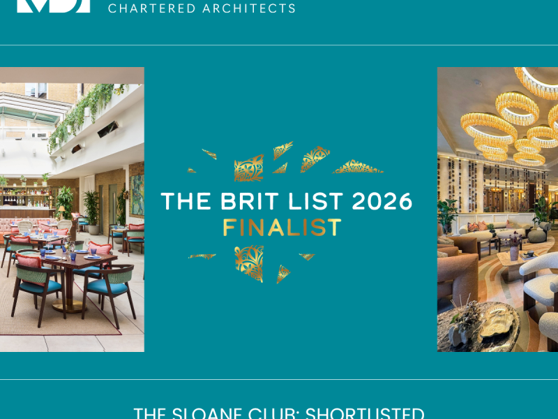 The Sloane Club and The Trafalgar St James named as Brit List Awards finalists
